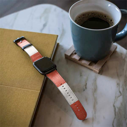 Distressed Austria Flag Apple Watch Band 38-40mm